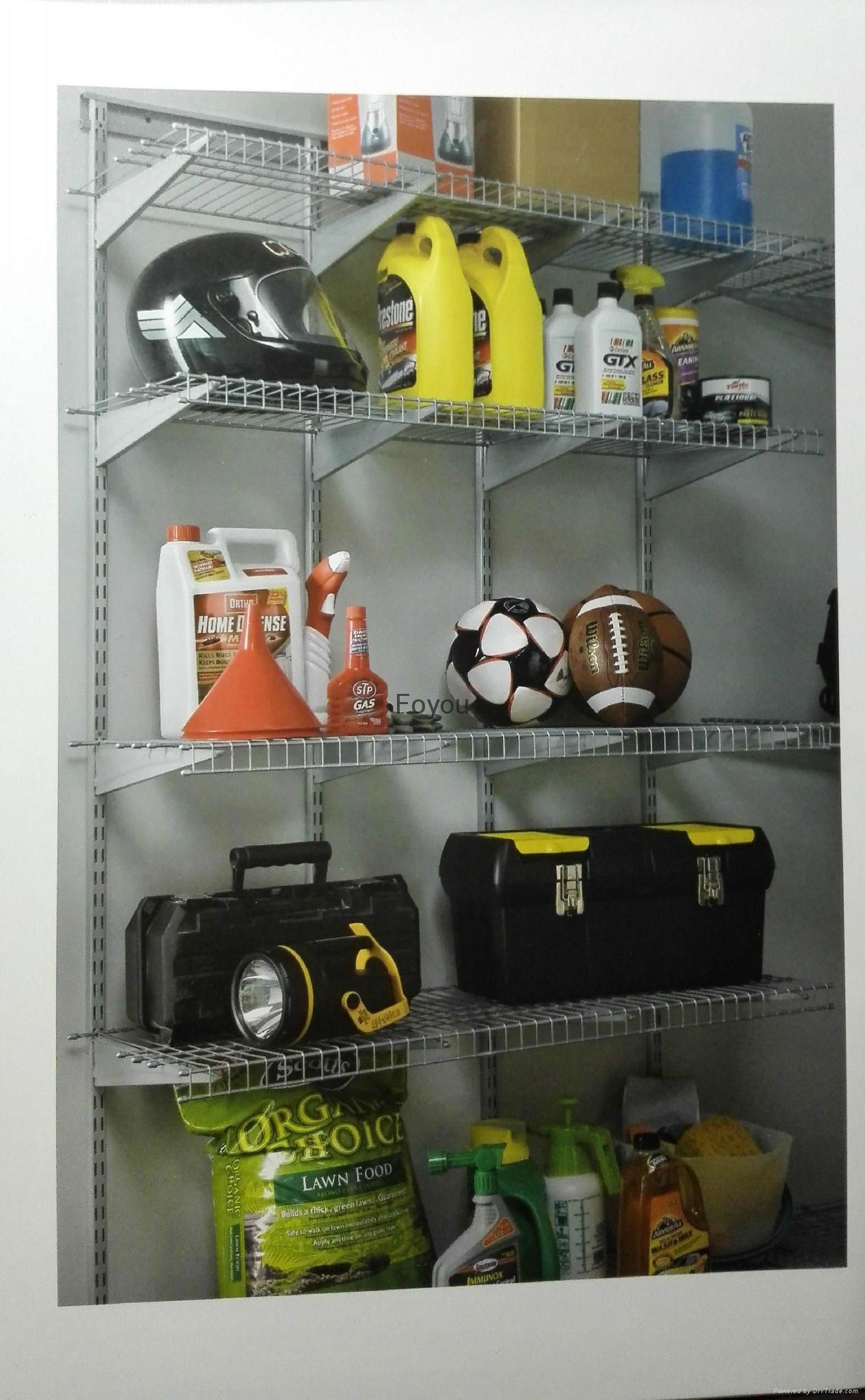 Wire closet shelving 3