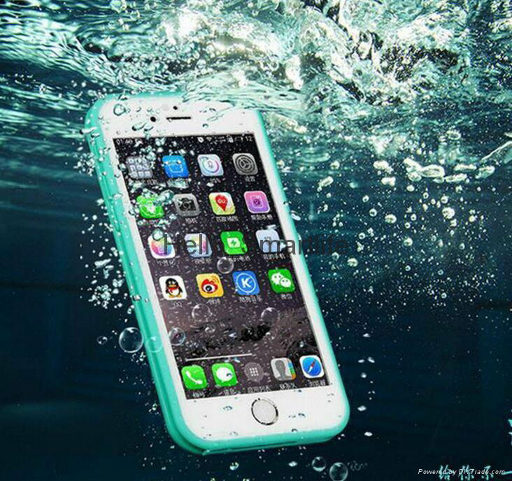 For Apple iphone 6/6s And 6s Plus Waterproof transparent cover case