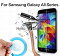 For All Samsung Galaxy S4 S5 S6 S7 Tempered Glass membrane Note 2 3 4 5 1