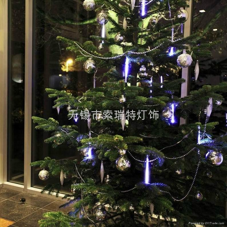 微型雙面發光防水可連結LED流星燈 2