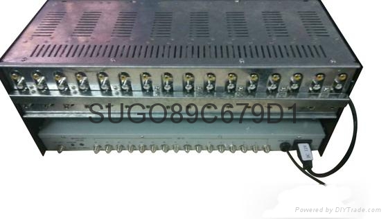 SUGO视科 16路插拔式调制器 4