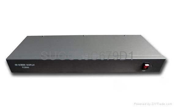 SUGO視科 SG-ZM4S04 4路電視滾動廣告字幕機 3