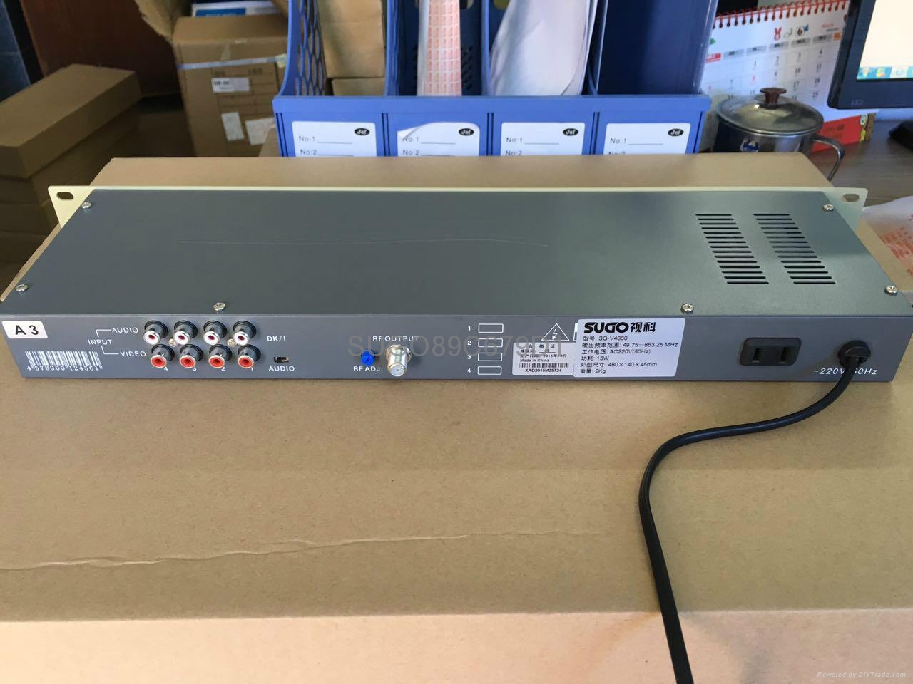 SUGO視科,SG-V4860,4路射頻調製器廠家批發 3