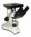 倒置雙目金相顯微鏡