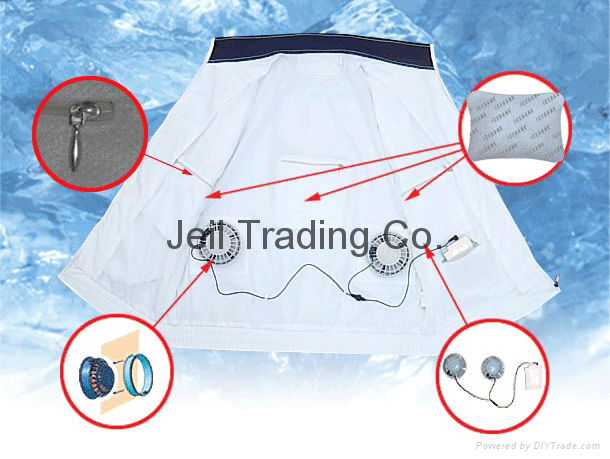 Cooling Vest with Cooling Fan