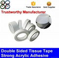 High Adhesive PET Double Sided Tissue Tapes