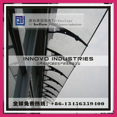 polycarbonate awning bracket