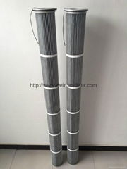 2 meter high anti-static dust filter cartridge 