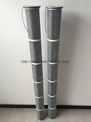 2 meter high anti-static dust filter cartridge