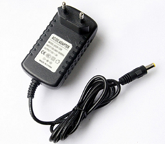 12W eu plug power adapter with CE