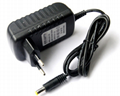 12W eu plug power adapter with CE