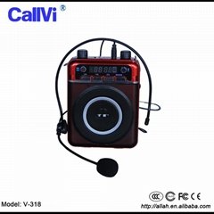 Wireless Mini PA system amplifier Portable Megaphone18w loudspeaker for teacher 
