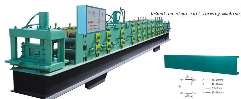 C-Section Steel Roll Forming Machine 5