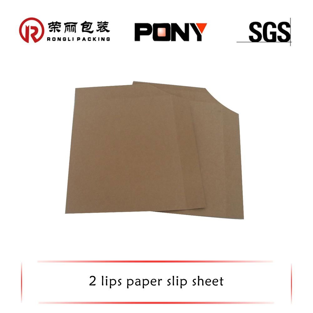 High strength paper slip sheet for protective packaging 3