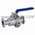 Sanitary Non-retention Ball Valve