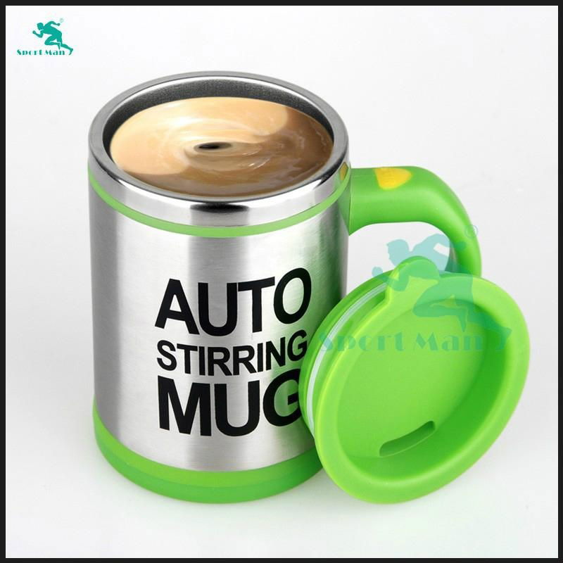 Custom Wholesale Electric Coffee Mug Self Stirring Mug 2016 New Arrival 