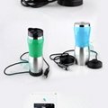 12V Custom Heated Drinking Mug Travel Mug with Car Adapter Plugs  5
