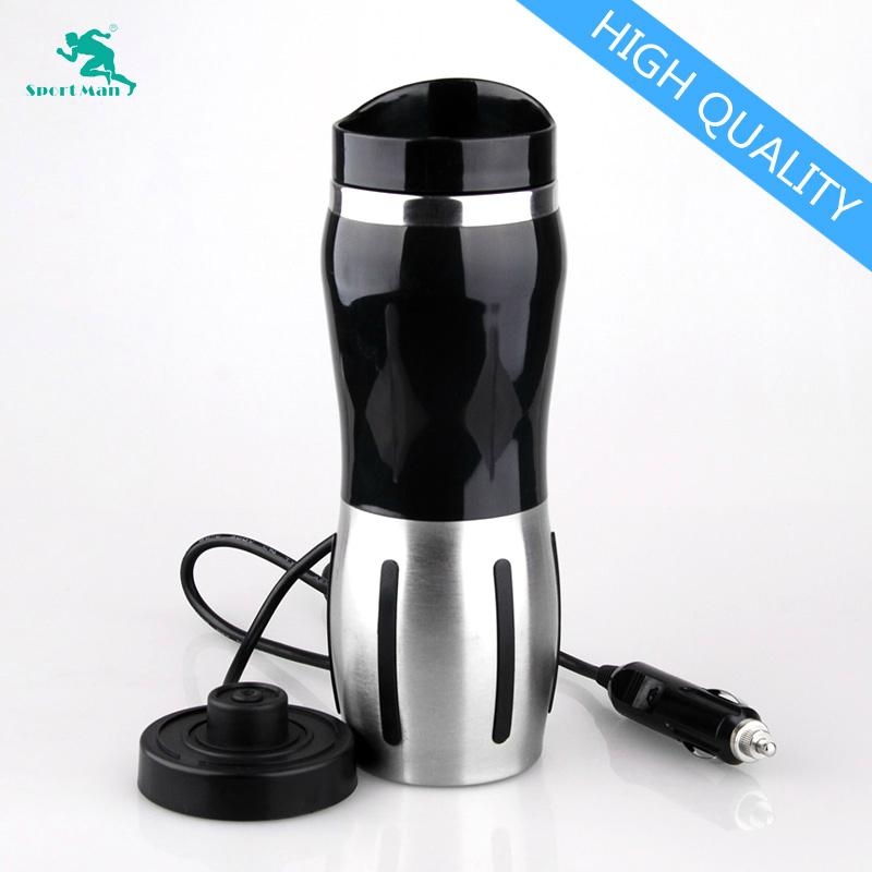 NEW Design Stainless Steel electric travel mug Heated Cup YD101