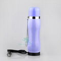 Car Electric Travel Mug 12V Insulated Stainless Steel 0.5l Heated Cup Thermos  4