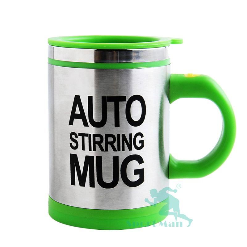 Custom Wholesale Electric Coffee Mug Self Stirring Mug 2016 New Arrival  5