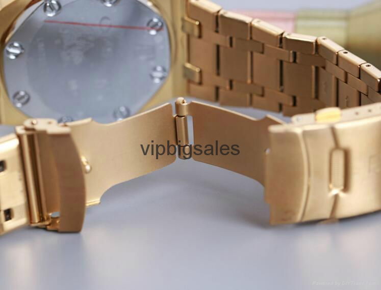 FREE SHIPPING AP Mens Watch ROYAL OFFSHORE Automatic Movement Rose Gold Mecha 2