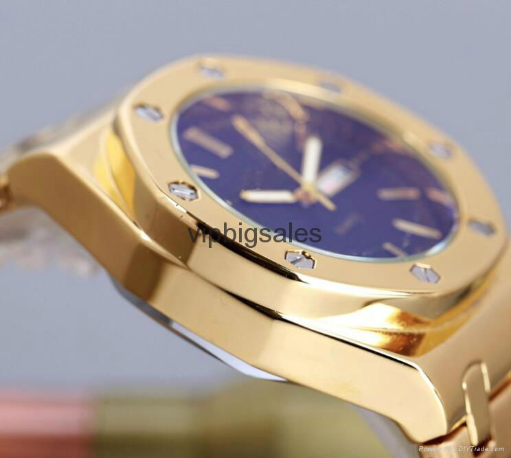 FREE SHIPPING AP Mens Watch ROYAL OFFSHORE Automatic Movement Rose Gold Mecha 4