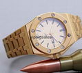 FREE SHIPPING AP Mens Watch ROYAL OFFSHORE Automatic Movement Rose Gold Mecha 7