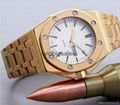 FREE SHIPPING AP Mens Watch ROYAL OFFSHORE Automatic Movement Rose Gold Mecha 12