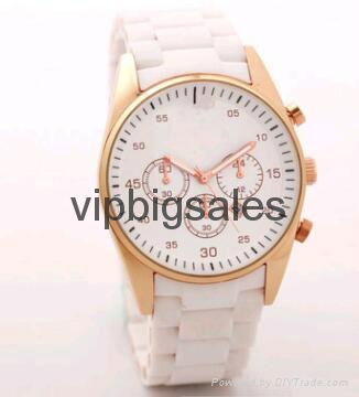 Watch lovers table fashion watch rubber