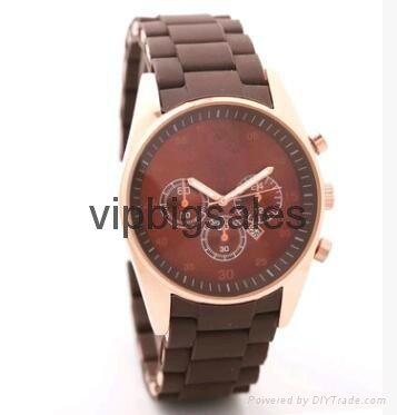 Watch lovers table fashion watch rubber 2