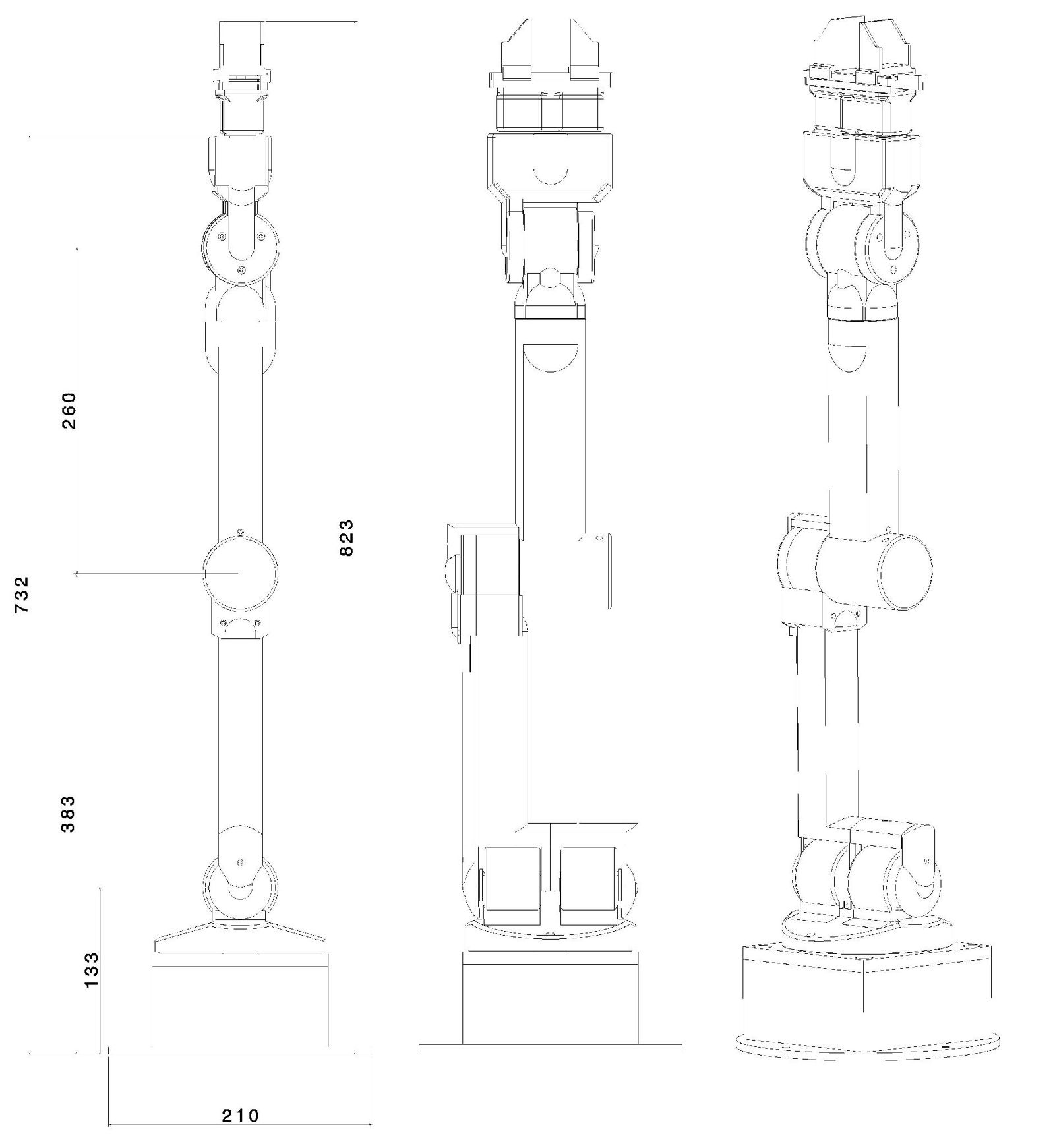 SR-6D-Hx Articulated Robot Arm 2