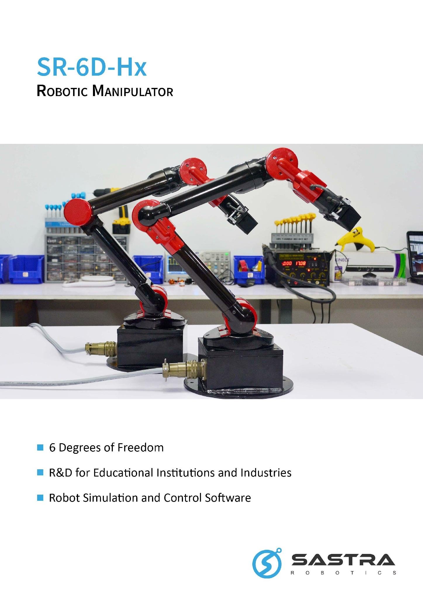 SR-6D-Hx Articulated Robot Arm - Sastra Robotics (India Manufacturer) -  Other Industrial Supplies - Industrial Supplies Products - DIYTrade