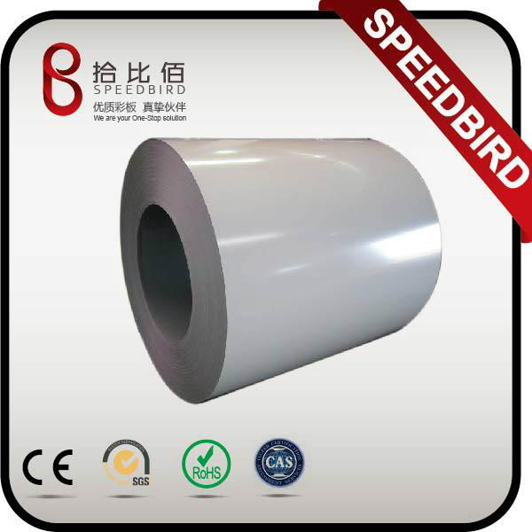 Home appliance standard Manufacturer PPGI/Prepainted Steel Coils for freezer 3