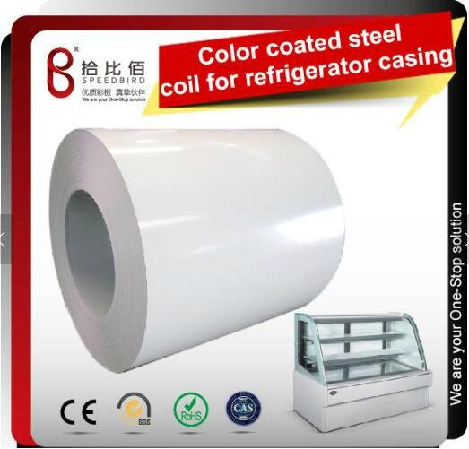 Paint-free Color Prepainting Galvanized Steel Coil for electric appliance metal 