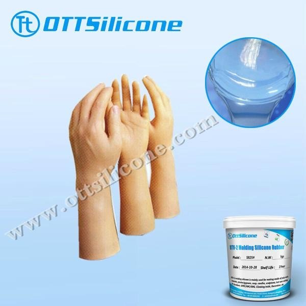 Environmentally friendly life casting silicone rubber  3