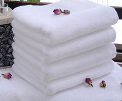 100% Cotton 30*30CM White Square Towel