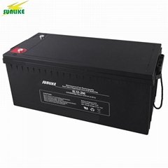 China Supplier AGM Deep Cycle Battery 12V200ah for Solar Battery