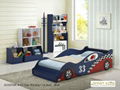 Kids car bedroom furniture set  1
