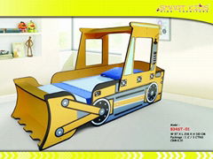 Children furniture Cartoon digger bed 