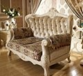 fabric upholstered sofa