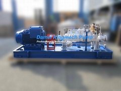 Multistage chemical pump