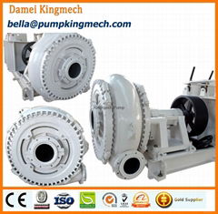 Heavy abrasive resistant dredging slurry pump