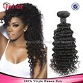 100 human hair brazilian hair deep wave hair 3