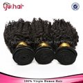 100 human hair brazilian hair kinky curly hair 5