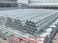ASTM A53 Grade A Round Pre-Galvanized Steel Pipe