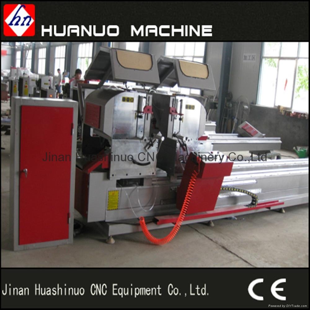 Two head aluminum cutting saw for window and door 4