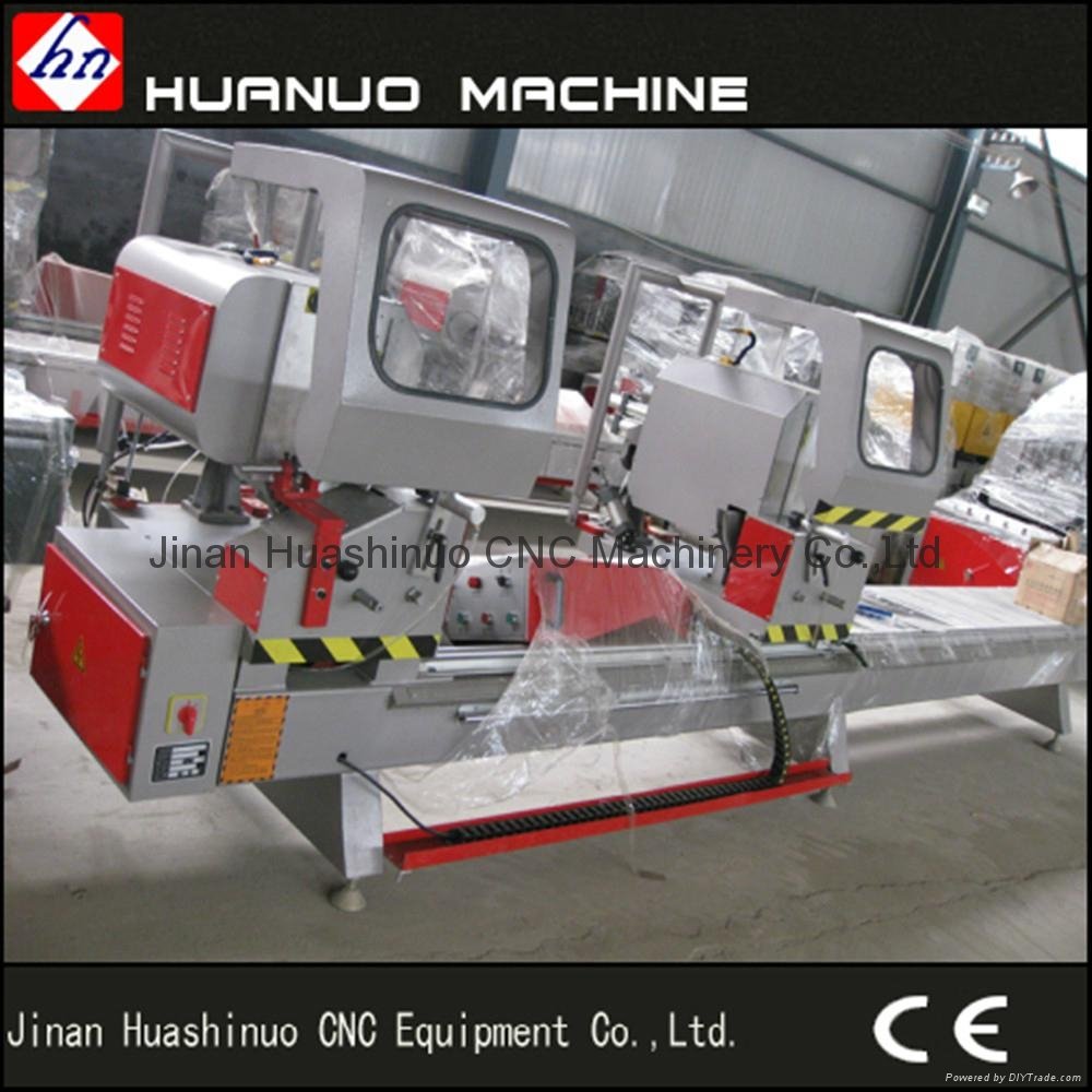 Two head aluminum cutting saw for window and door 5