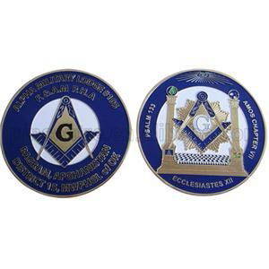 Custom Masonic Challenge Coins