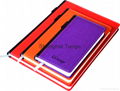 hot popular cheap stationery notebooks with pen holder  3