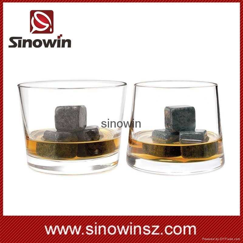 Whiskey Stones Ice Cubes Soapstone Chillers Drink Freezer SWWC10